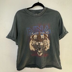 Anine Bing Muse Tiger Shirt Large